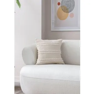 Tuffet - Cream v2 Cream Cushion Cover