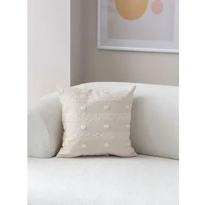Tuffet - Cream v5 Cream Cushion Cover