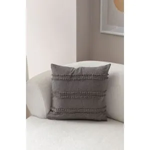 Tuffet - Grey v2 Grey Cushion Cover