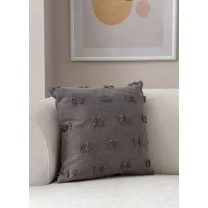 Tuffet - Grey v3 Grey Cushion Cover
