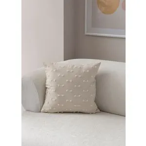 Tuffet - Jastuče pokrivač u krem boji v6