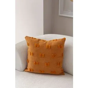 Tuffet - Orange v3 Orange Cushion Cover