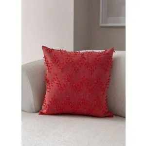 Tuffet - Red v4 Red Cushion Cover