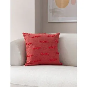 Tuffet - Red v7 Red Cushion Cover