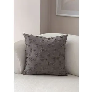 Tuffet - Siva jastučić pokrivač