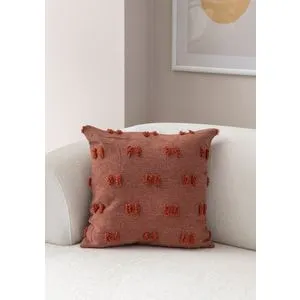 Tuffet - Tile Red v3 Tile Red Cushion Cover