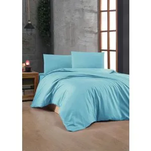 Turquoise Ranforce Super King Posteljina Set