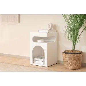 Turtle Bela Noćna Komoda