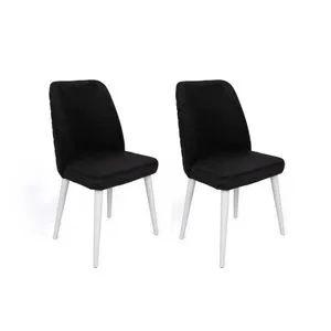 Tutku-331 V2 Black
White Chair Set (2 Pieces)