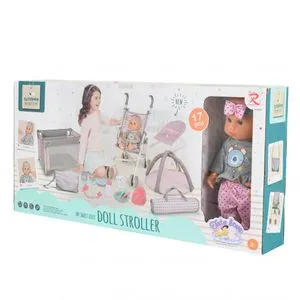Tutu Love set za igru sa lutkom 36cm – Grey 89865