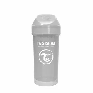 Twistshake Dečija Boca 360 Ml 12 M Pastel Grey