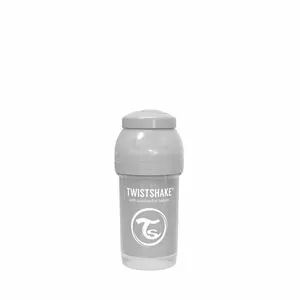Twistshake Flašica Za Bebe 180 Ml Pastel Grey