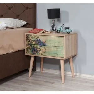 Two - 727 Sonoma Oak Nightstand