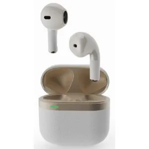 TWS-02-W Gembird bluetooth V5.0 slusalice, TWS, white/gold