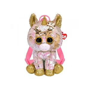 TY pliš Sjajni plišani ranac jednorog Fantasija