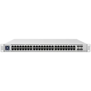 Ubiquiti Enterprise Layer 3, PoE switch with (48) 2.5GbE, 802.3at PoE+ RJ45 ports and (4) 10G SFP...