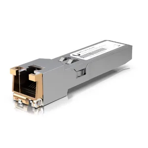 Ubiquiti UACC-CM-RJ45-MG 1G SFP to 1GbE RJ45 Module is a RJ45 transceiver that can be inserted in...