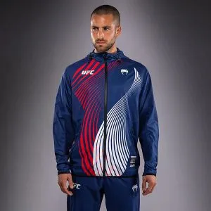UFC Freedom 250 by Venum Authentic Fight Night Duks sa Kapuljačom Plavi XL