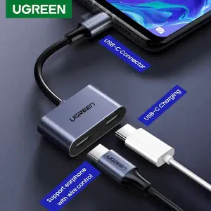 UGREEN Adapter USB-C na 2 x USB-C CM232