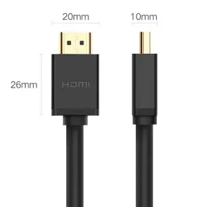 UGREEN HD104 HDMI kabl v1.4 crni 0,5m