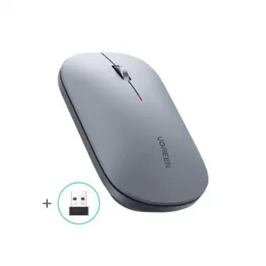 UGREEN MU001 Prenosivi bežični miš ultra slim (Light Gray)