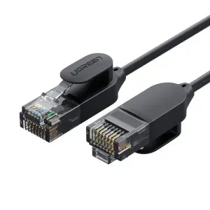 UGREEN NW122 CAT6A mrežni kabl od čistog bakra 1.5m (crni)