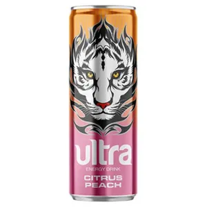 Ultra Energy Citrus Peach 0.25l, 12 komada