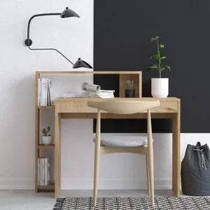 Uma Oak Study Desk