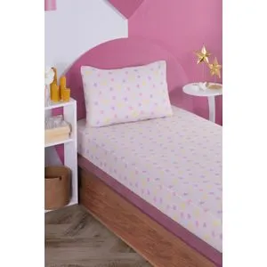 Unicorn Dreams - Beige Beige Single Sheet Set