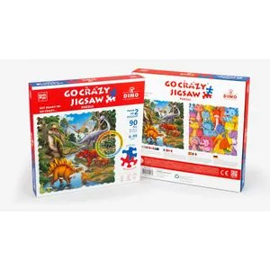 UnikPlay Šašave Puzzle Dino - Krupni El.
