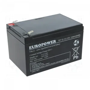 UPS Battery Europower ES12-12 12V 12Ah