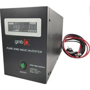 UPS-PSW-2000VA GMB LONG, cist sinusni pretvarac sa produzenom autonomijom 1400W-220V/24V