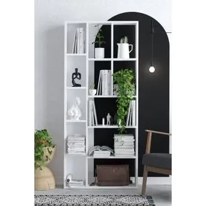 Uranüs - Dec0068 White Bookshelf