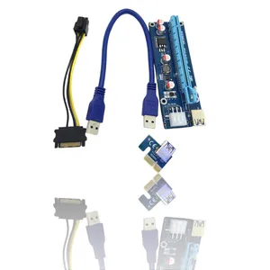 USB 3.0 pci-e express to x16 extenderi riser 6pin
