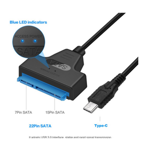 USB C na Sata 22 pin Napojni Kabl NKC-K022