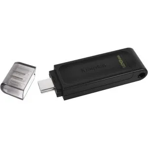 USB Flash Kingston 128GB USB 3.2 DataTraveler 70 USB-C crni DT70/128GB