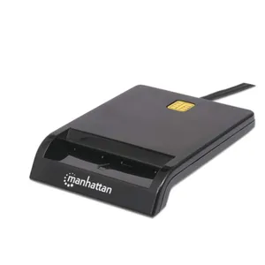 USB čitač pametnih kartica Manhattan 102049, crni