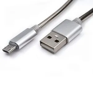 USB metalni kabl na Mikro 1m MAB-K010 Silver