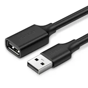 USB produžni kabl 2.0 USB A-USB A M/Ž 1.5m Ugreen US103 crni