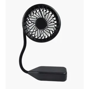 USB ventilator crni