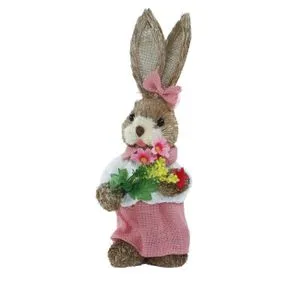 Uskršnja dekoracija - BUNNY PINK GIRL 35cm - N42