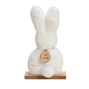 Uskršnja dekoracija PLUSH RABBIT STAND 22cm 10029474