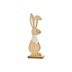 Uskršnja dekoracija STAND BUNNY WOOD 27cm 10034946 - Natural