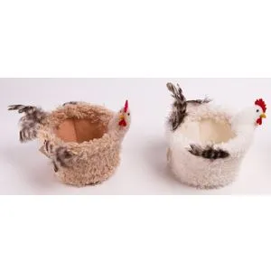 Uskršnja korpa koka 14cm 068878