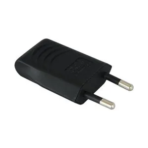 Utikač EURO 2,5A 250V, crni