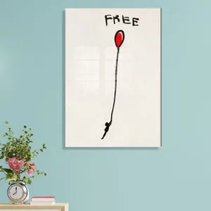 UV-027 - Dekorativna slika od kaljenog stakla, višebojna, 50 x 70 cm