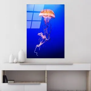 UV-154 Dekorativna Slika na Kaljenom Staklu, Višebojna, 70 x 100 cm
