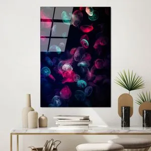 UV-164 Dekorativna Slika od Kaljenog Stakla, Višebojna, 70 x 100 cm