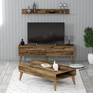 Valensiya 140 - Set nameštaja za dnevnu sobu u orahu