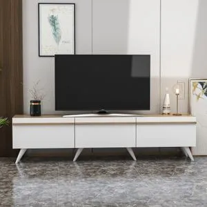 Valentina - White White TV Stand